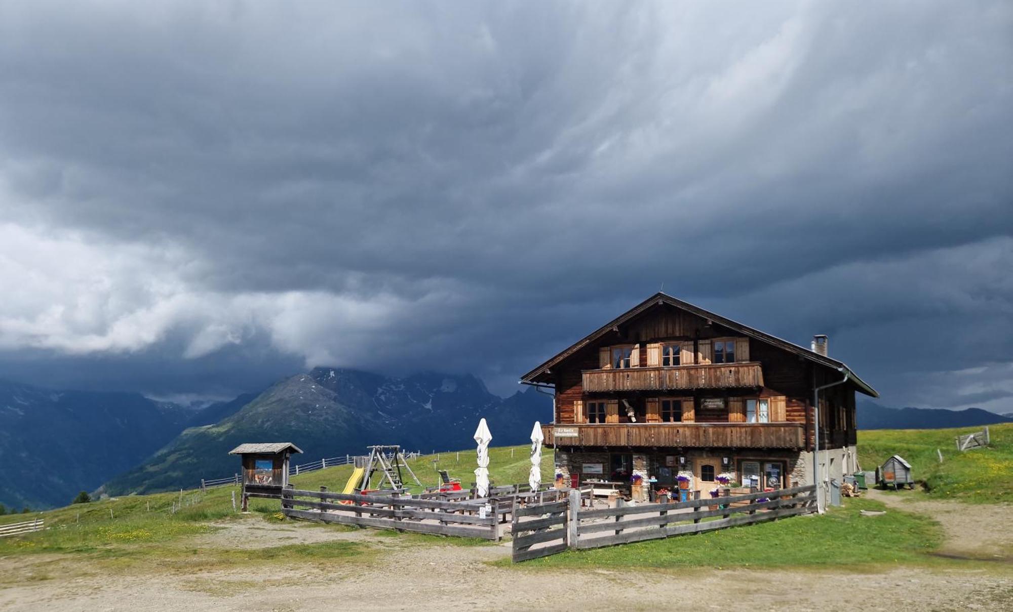 Almgasthaus Glocknerblick Großkirchheim Exteriér fotografie